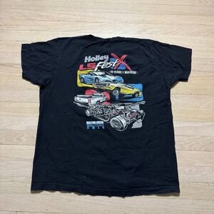 Vintage 2019 Holley LS Fest X T-Shirt Black 10 Years Mayhem Bowling Green M